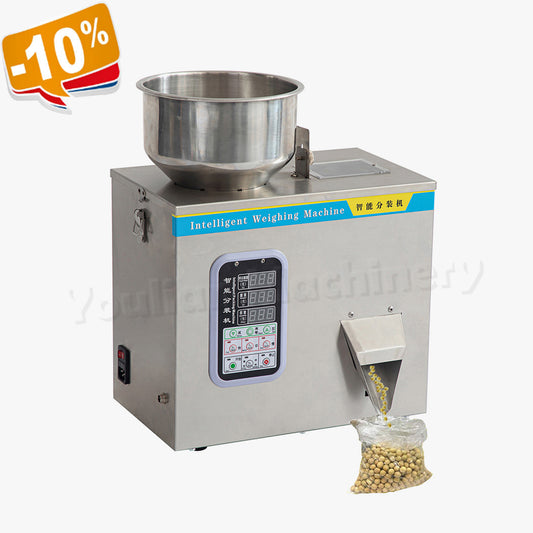 Semi Automatic 1-99g Digital Control Particle Granule Bean Filling Weighing Machine for Tea and Coffee