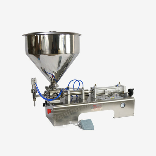G1WGD-C Single Head Piston Filler Oil Shampoo Gel Honey Tomato Sauce Cream Paste Filling Machine