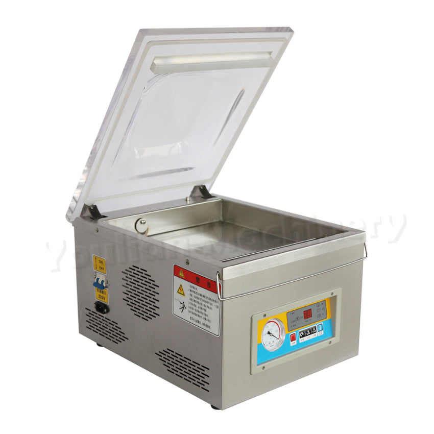 DZ-300 Semi-automatic Desktop Food Vacuum Sealing Packing Machine Dry Fish Vacuum Bag Sealer Packing Machine