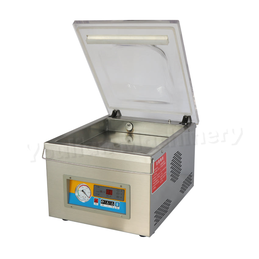 DZ-300 Semi-automatic Desktop Food Vacuum Sealing Packing Machine Dry Fish Vacuum Bag Sealer Packing Machine