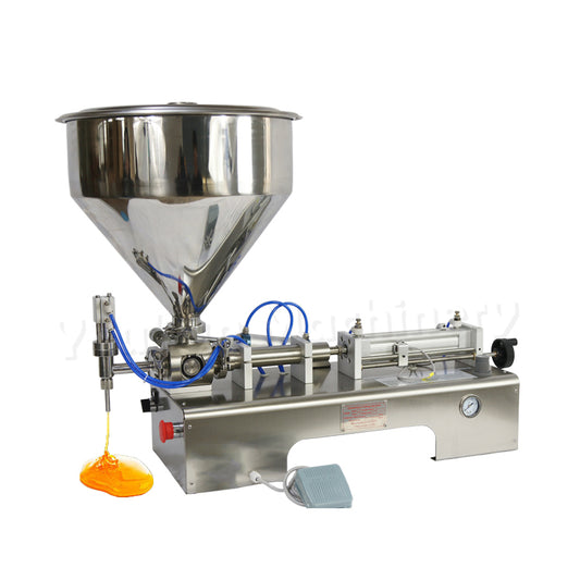 G1WGD-C Single Head Piston Filler Oil Shampoo Gel Honey Tomato Sauce Cream Paste Filling Machine