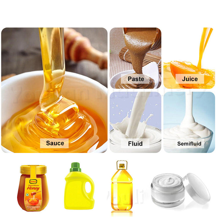 G1WGD-C Single Head Piston Filler Oil Shampoo Gel Honey Tomato Sauce Cream Paste Filling Machine