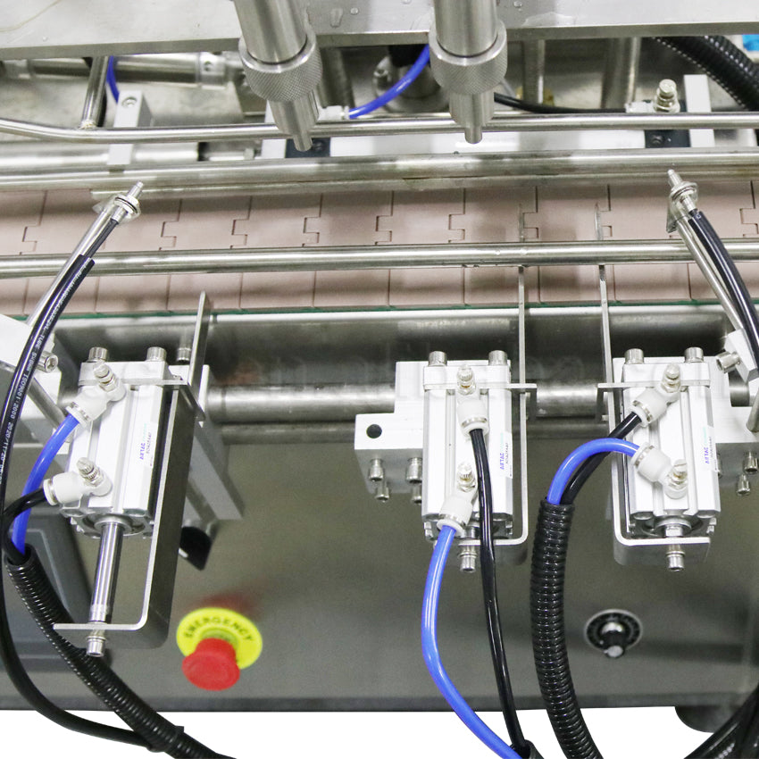 GT2T-2G-280 Automatic Piston Type Thick Paste Filler Double Head Food Tomato Sauce Cream Paste Honey Filling Machine