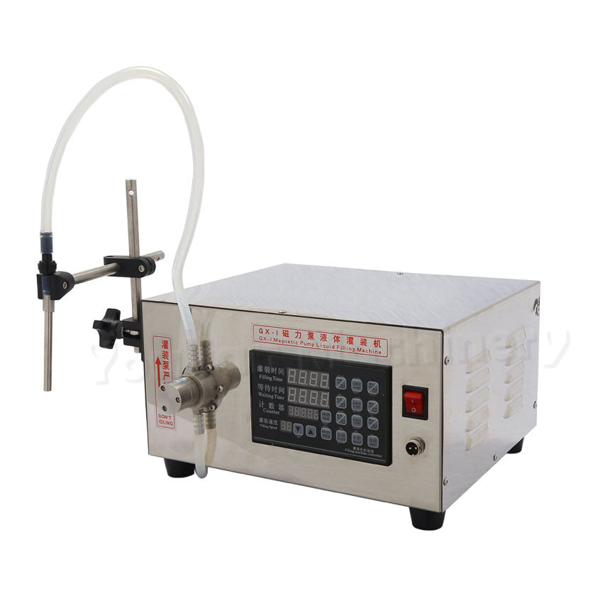 GX-1 Single Head Magnetic Pump Perfume Filling Juice Water Bottling Liquid Filler Essential Oil Filling Machine