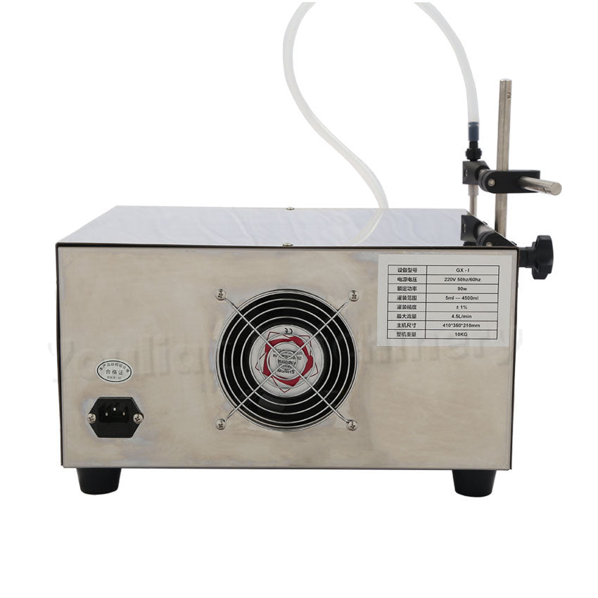 GX-1 Single Head Magnetic Pump Perfume Filling Juice Water Bottling Liquid Filler Essential Oil Filling Machine