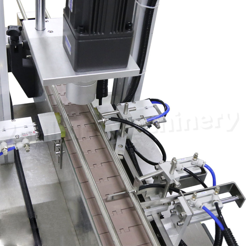QDX-500 Automatic Pneumatic Screw Capper Small Glass Bottle Dropper Sealing Capping Machine