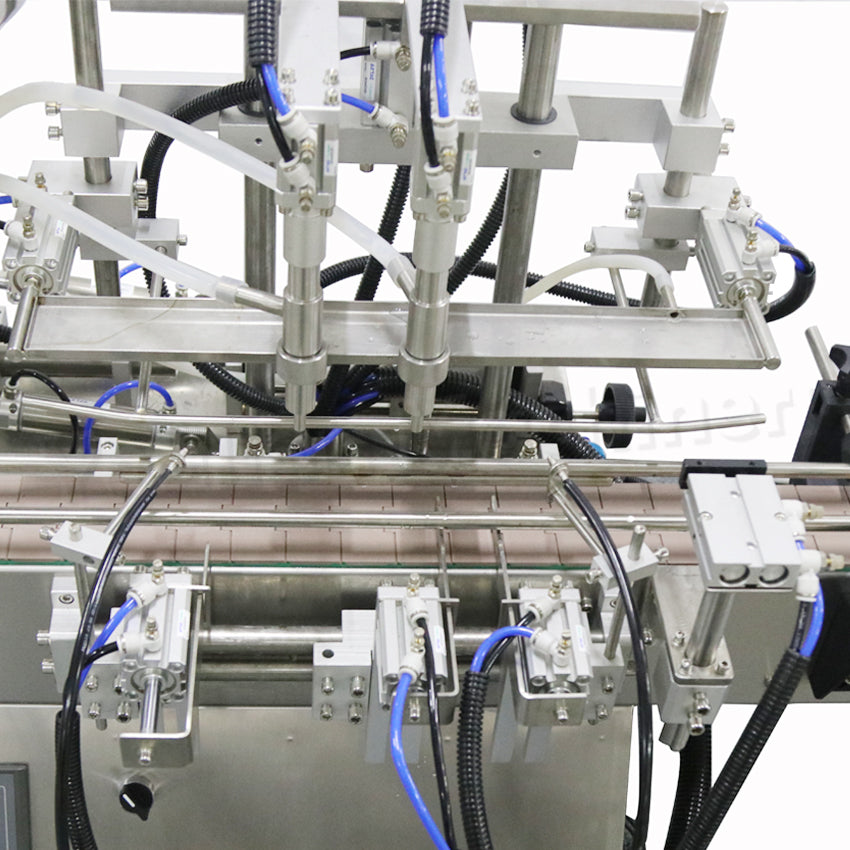 GT2T-2G-280 Automatic Piston Type Thick Paste Filler Double Head Food Tomato Sauce Cream Paste Honey Filling Machine