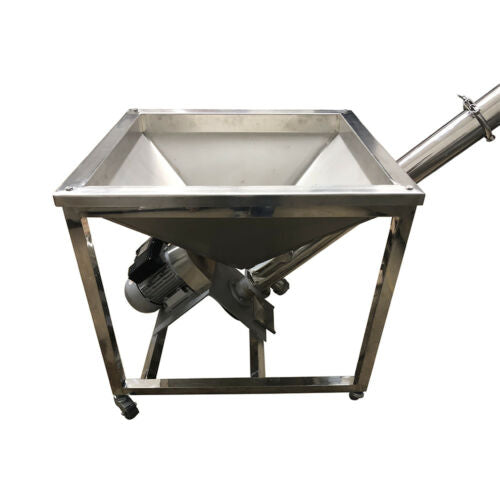 DS-3 Powder Screw Vibrating Hopper Inclined Conveyor machine Auger Feeder