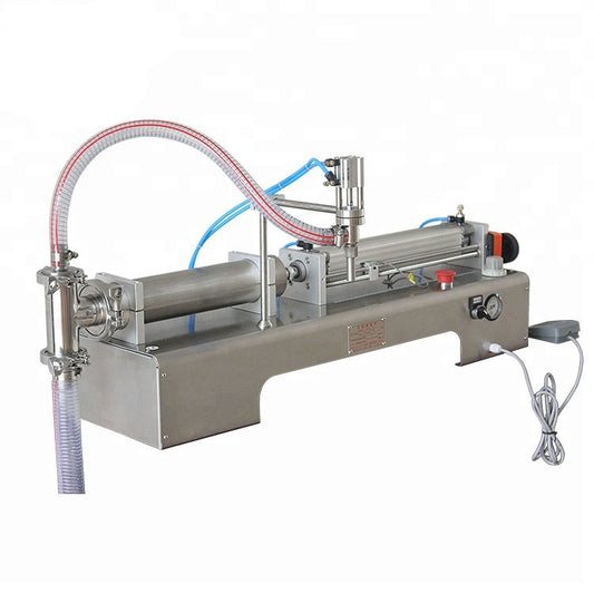 G1WYD Single Head Semi Automatic Water Bottle Filler Juice Milk Hand Wash Liquid Filling Machine