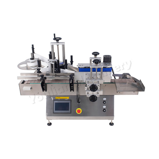 MT-130 Desktop Round Bottle Labeling Machine Jar Label Equipment Sticker Label Machine for Plastic Glass Bottle