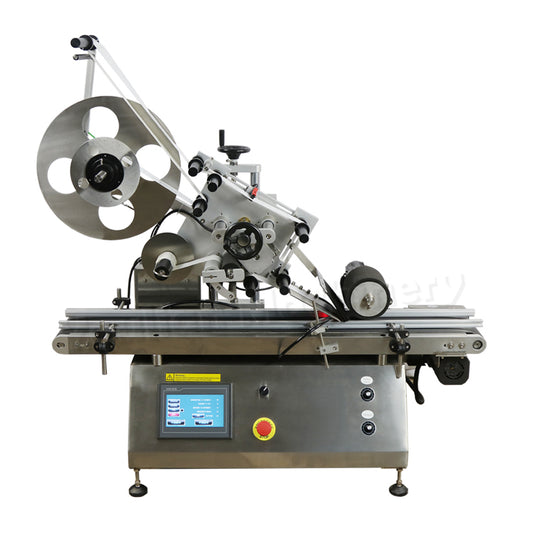 MT-160 High-precision Tabletop Flat Surface Can Label Applicator Square Flat Plane Box Bottle Sticker Labeling Machine
