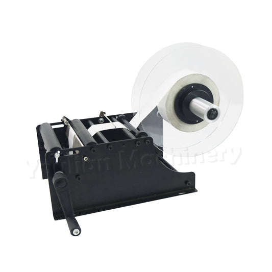 MT-20 Small Manual Round Bottle Wine Sticker Labeler Machine Adhesive Sticker Labeling Packing Machine