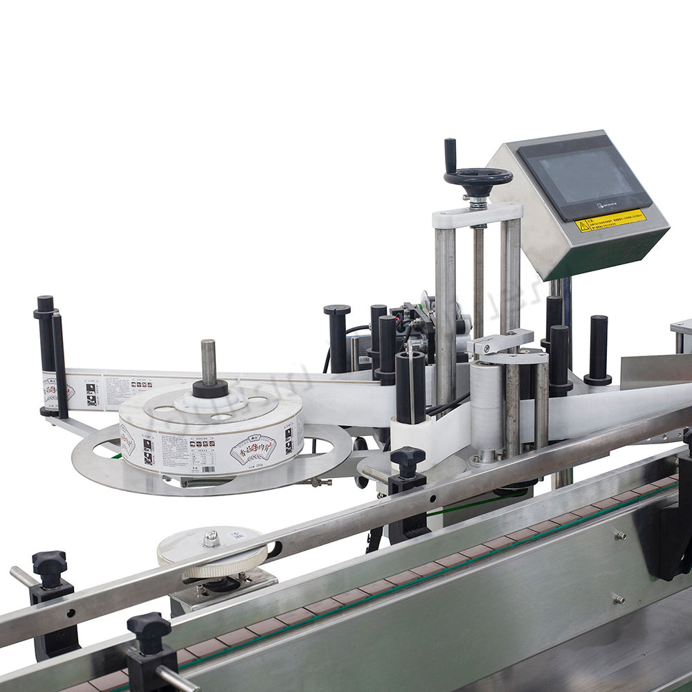 MT-200 Automatic Electric Glass Plastic Bottle Labeler Round Bottle Sticker Adhesive Labeling Machine