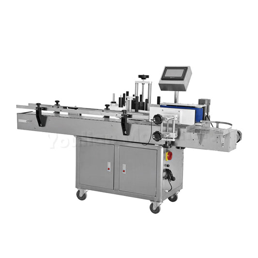MT-200 Automatic Electric Glass Plastic Bottle Labeler Round Bottle Sticker Adhesive Labeling Machine