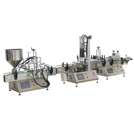 YL-DL Automatic 2 Head Lotion Essential Oil Small Filling Machine Dropper Bottle Liquid Filling Capping and Labeling Machine