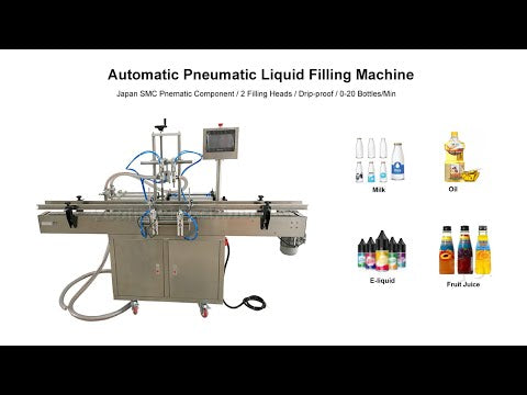 YT2T Automatic Pneumatic Double Head Drink Liquid Filler Machine Liqui youlianmachineshopping YT2T Automatic Pneumatic Double Head Drink Liquid Filler Machine Liqui youlianmachineshopping